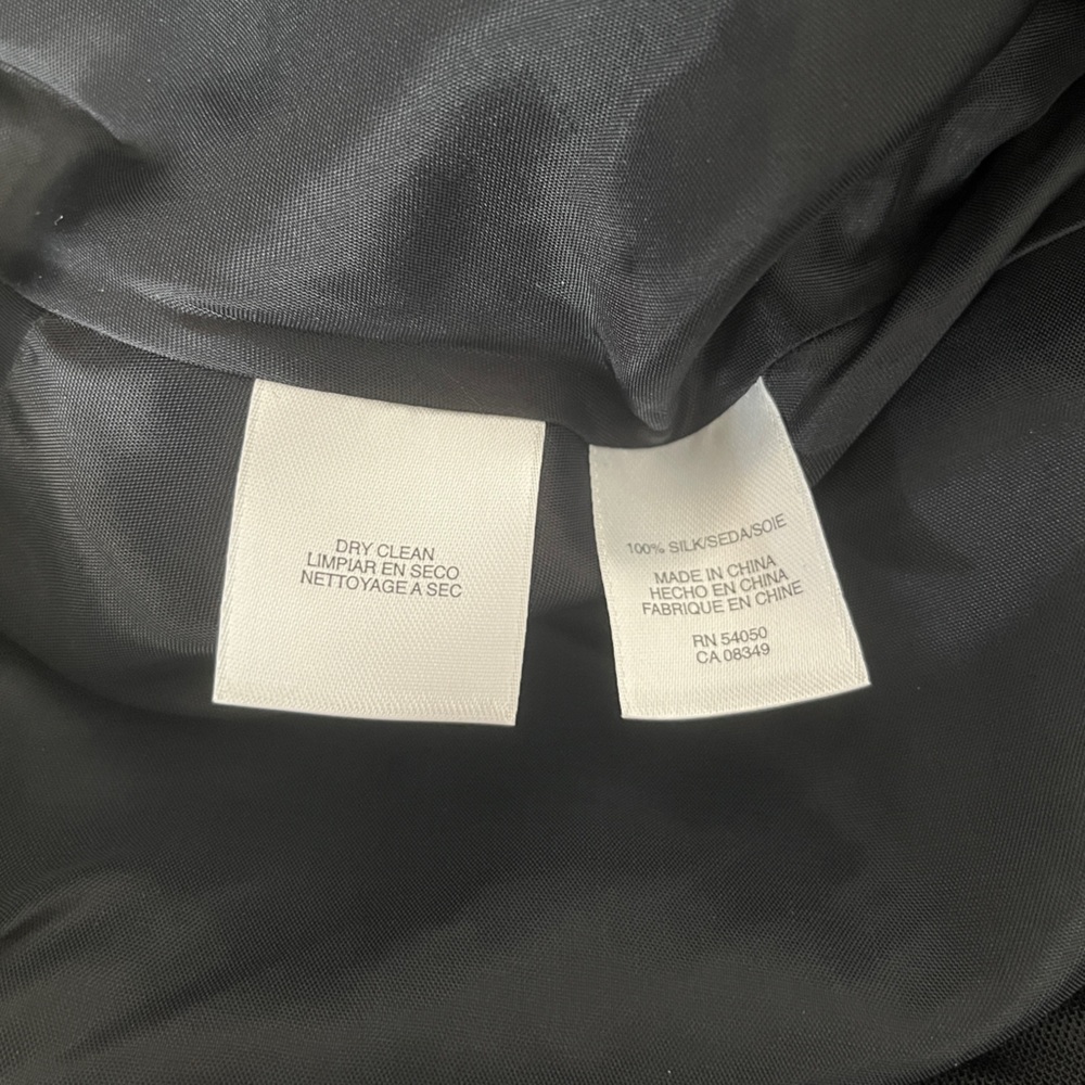 Anne Klein NY black silk dress - Picture 10 of 10